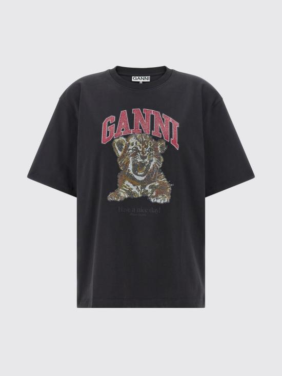26FW 가니 스웨터 A1050248 252 Charcoal - GANNI