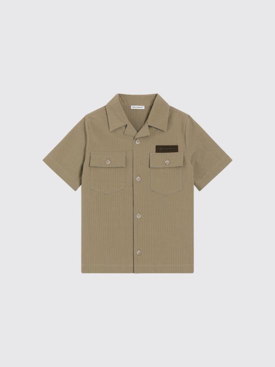 26SS [키즈] 돌체앤가바나 셔츠 L44S84FR521 S8051 Brown