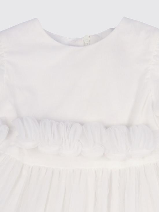 26SS [키즈] 일 구포 원피스 PATVM751H0018 100 White - IL GUFO