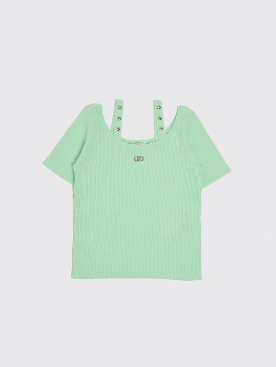 26SS [키즈] 리우조 티셔츠 GA6109MA74R 36110 Green