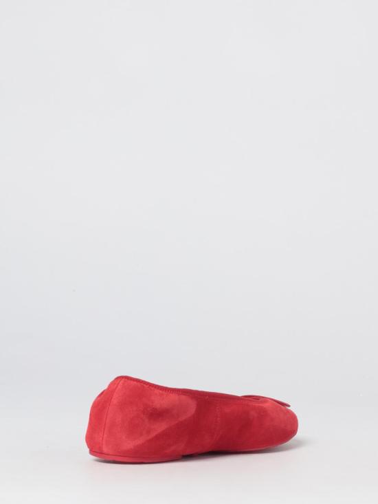26SS 토리버치 레바 트레블 발레 플랫 슈즈 177247 675 Red - TORY BURCH