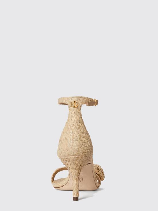 26SS 랄프 로렌 힐/펌프스 802P10642 001 Natural - RALPH LAUREN