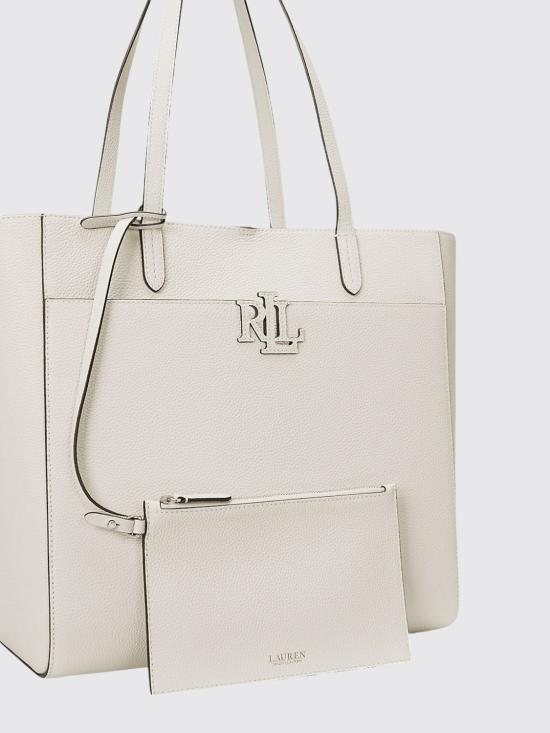 26SS 랄프 로렌 숄더백 431960183 003 White - RALPH LAUREN