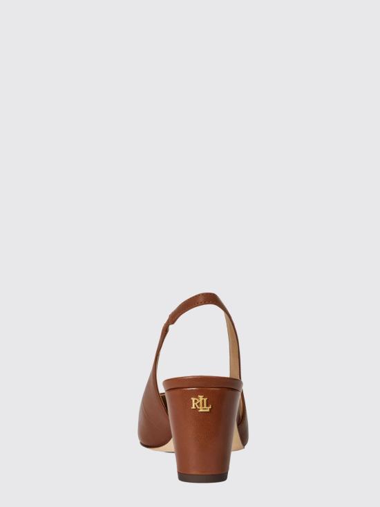 26SS 랄프 로렌 힐/펌프스 802P00096 002 Brown - RALPH LAUREN