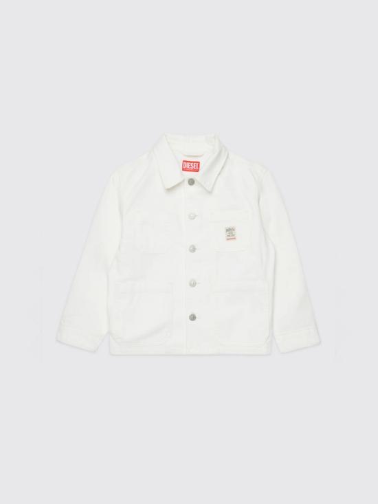 26SS [키즈] 디젤 캐주얼 자켓 J02546KCBRZ K141 White
