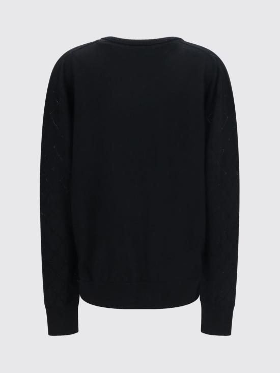 26FW 발망 스웨터 HF1KB045KJ99 0PA Black - BALMAIN