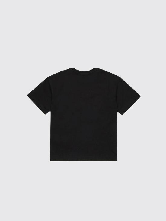 26SS [키즈] 디젤 티셔츠 J025930GRAI K900 Black - DIESEL