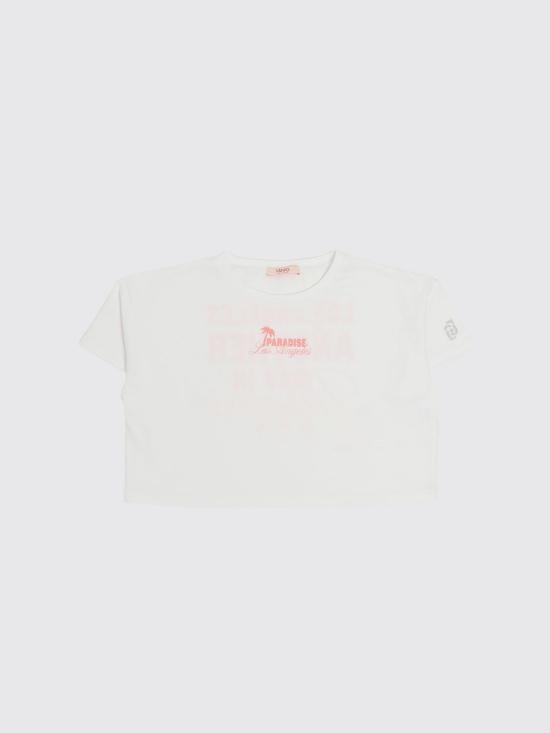 26SS [키즈] 리우조 티셔츠 GA6183JS003 C3874 Bianco 3