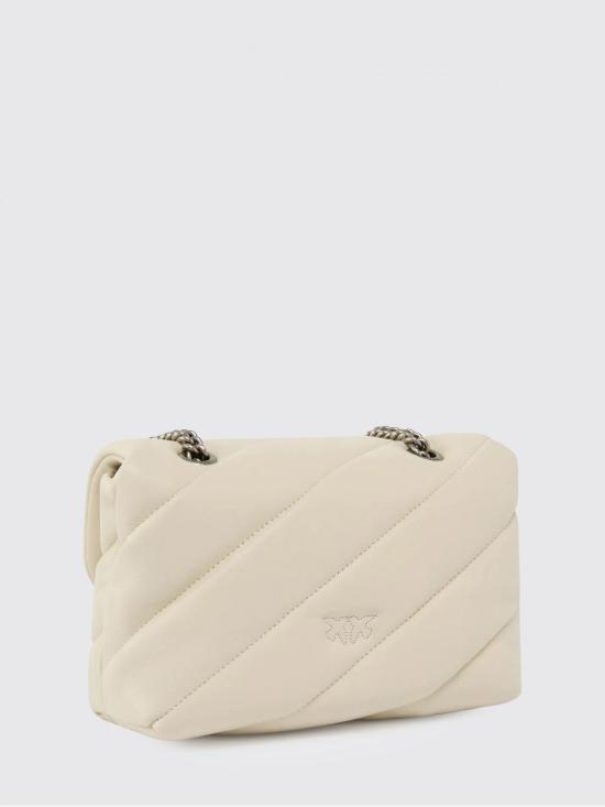 26SS 핑코 토트백 100039A0F2 Z14O White 1 - PINKO