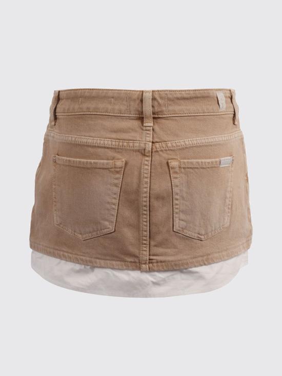 26SS 세븐포올맨카인드 스커트 7U7C0D52 3DA Beige - 7 FOR ALL MANKIND