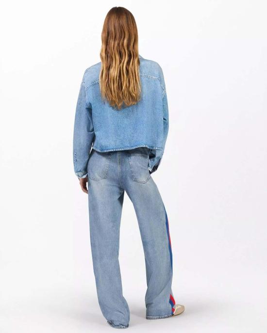  랙앤본 데님 팬츠 Rag & Bone RB Miramar 스포츠 스트라이프 트랙 - RAG & BONE