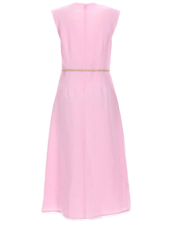 26SS 파비아나 필리피 미디 원피스 ABD276F620 M1482202 Pink - FABIANA FILIPPI