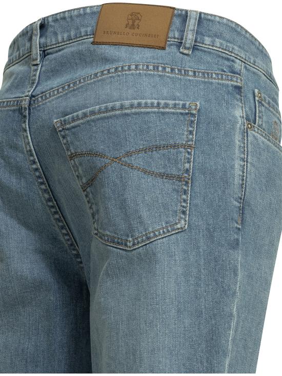 26FW 브루넬로 쿠치넬리 라이트웨이트 데님 팬츠 M283PD3210C1470 Blue - BRUNELLO CUCINELLI