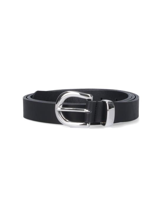 26FW 선플라워 가죽 벨트 80212 BLACK DOM