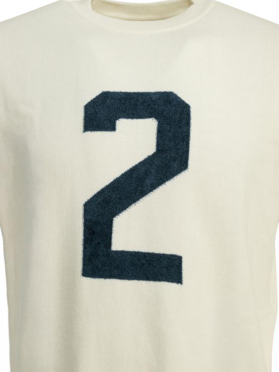 26SS 라키 탑 T CROWN NM V U BIANCO BLU White - RAKKI