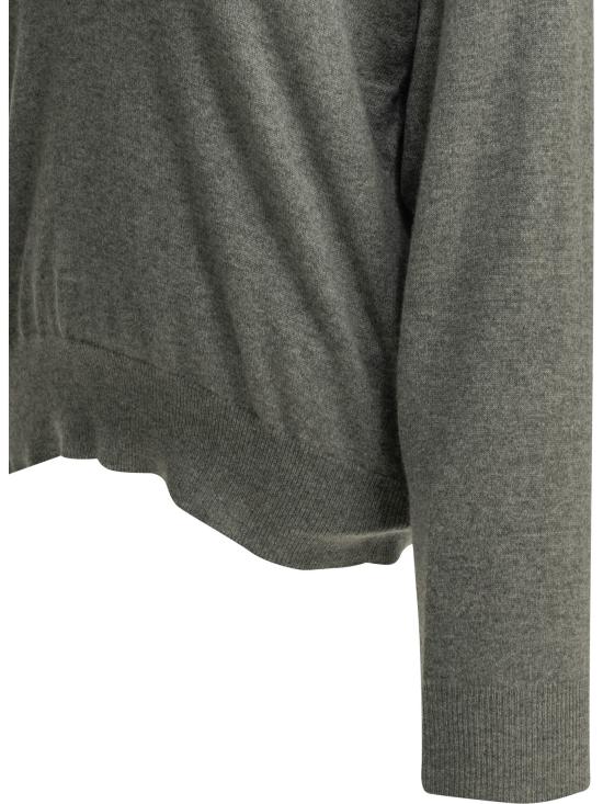 26FW 브루넬로 쿠치넬리 스웨터 M12244412C074 Grey - BRUNELLO CUCINELLI