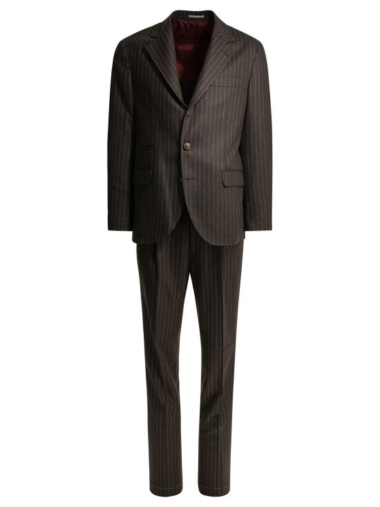 26FW 브루넬로 쿠치넬리 수트 세트 MV440LDTHHC006 Brown