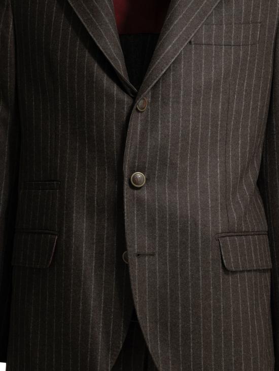 26FW 브루넬로 쿠치넬리 수트 세트 MV440LDTHHC006 Brown - BRUNELLO CUCINELLI
