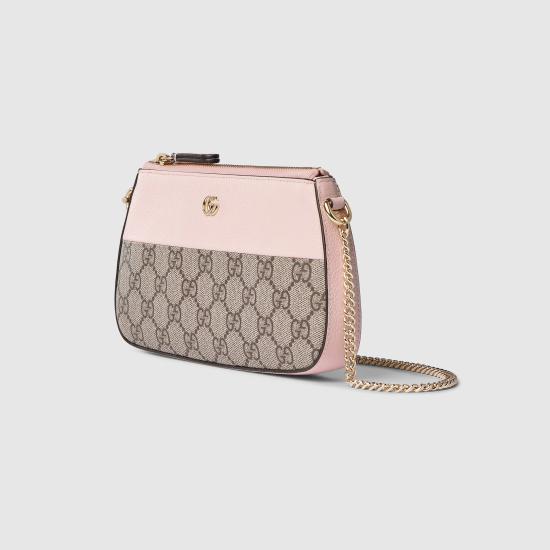 26SS 구찌 GG 마몽 바이컬러 미니백 855486AAFXM 5743 Beige - GUCCI