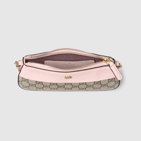26SS 구찌 GG 마몽 바이컬러 미니백 855486AAFXM 5743 Beige - GUCCI