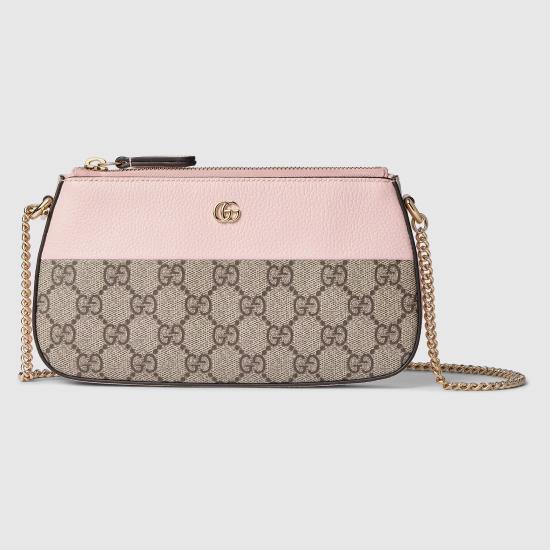 26SS 구찌 GG 마몽 바이컬러 미니백 855486AAFXM 5743 Beige