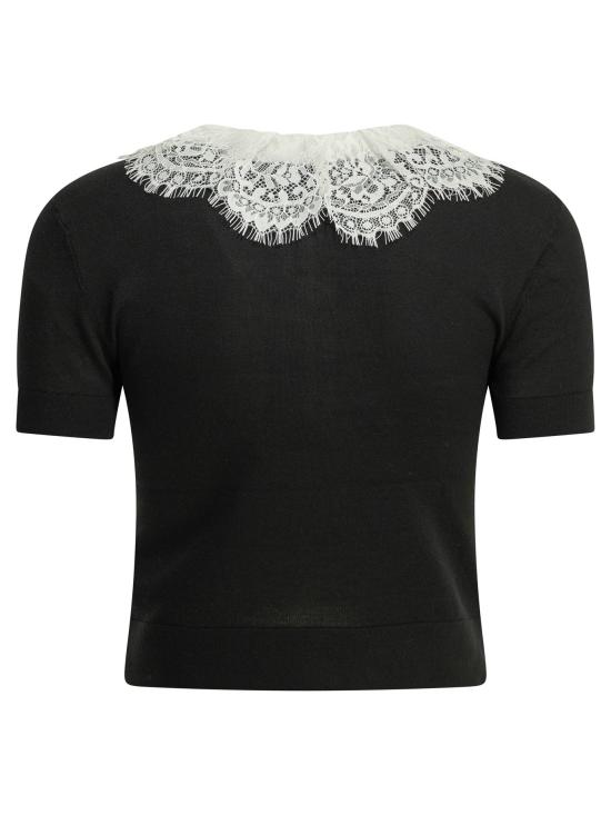 26FW 셀프 포트레이트 스웨터 PF26 134T BBLACK Black - SELF PORTRAIT