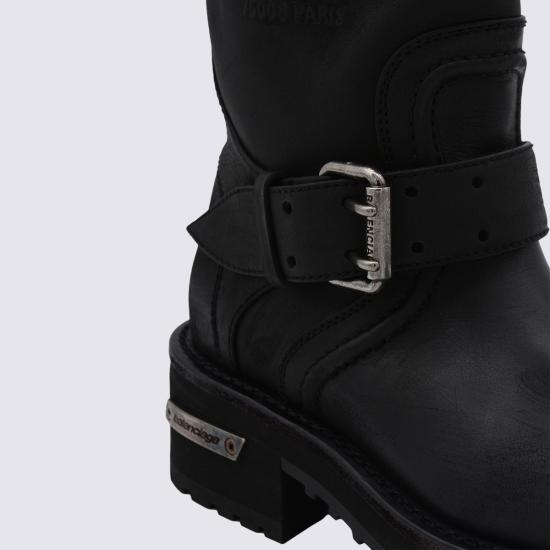 26FW 발렌시아가 VENOM 베놈 미들 부츠 833585 WCAL11080 BLACK SILVER - BALENCIAGA