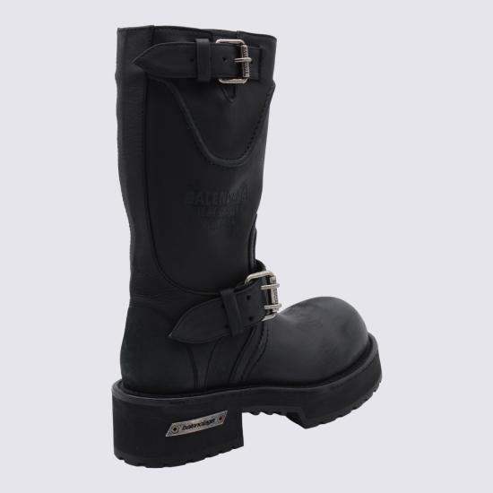 26FW 발렌시아가 VENOM 베놈 미들 부츠 833585 WCAL11080 BLACK SILVER - BALENCIAGA
