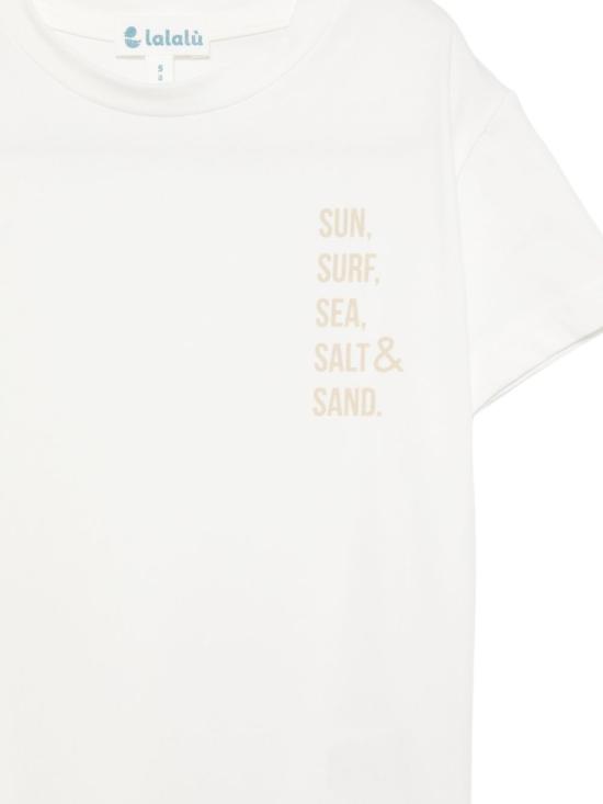 26SS [키즈] 라라루 티셔츠 TSL230RB LATTE White - LALALU