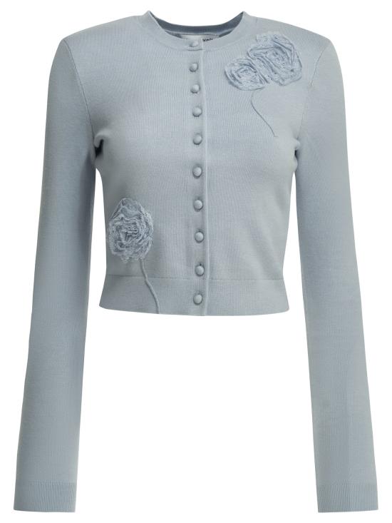 26FW 셀프 포트레이트 스웨터 PF26 068C BLBLUE Light blue