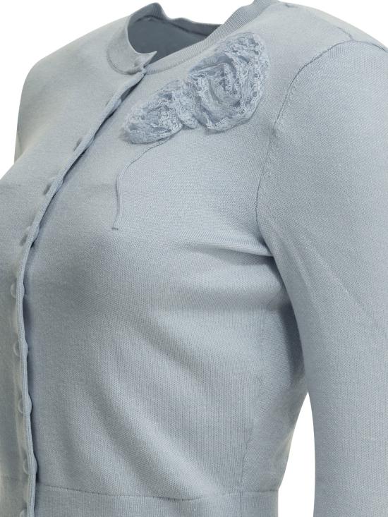 26FW 셀프 포트레이트 스웨터 PF26 068C BLBLUE Light blue - SELF PORTRAIT