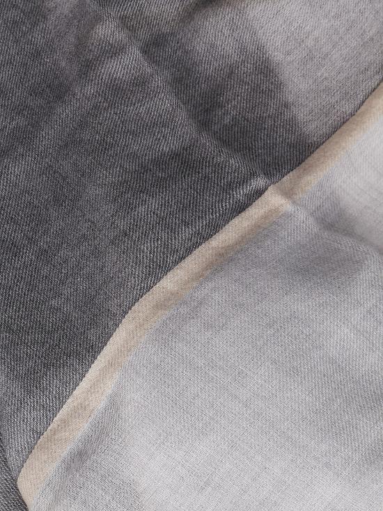 26FW 브루넬로 쿠치넬리 머플러/스카프 MSC606AV CW483 Grey - BRUNELLO CUCINELLI