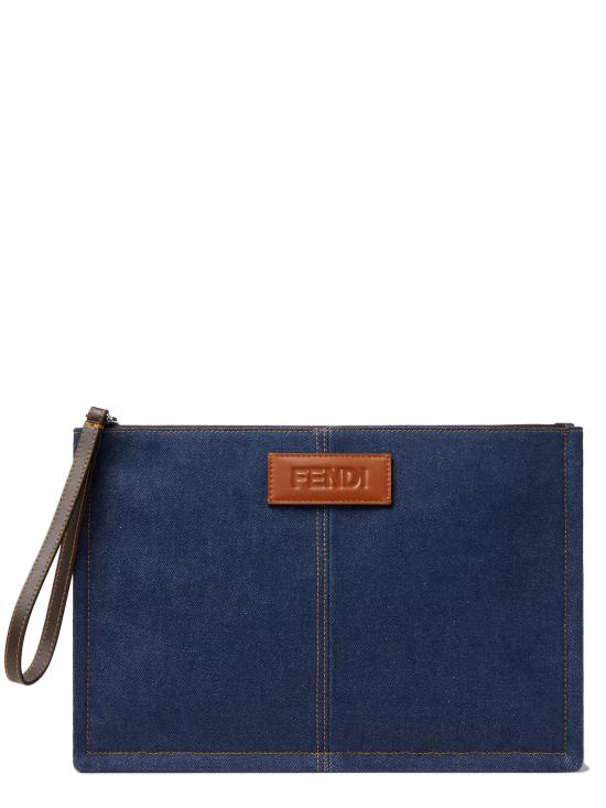 26FW 펜디 클러치/파우치 7N0134B08Z F1X9D Blu