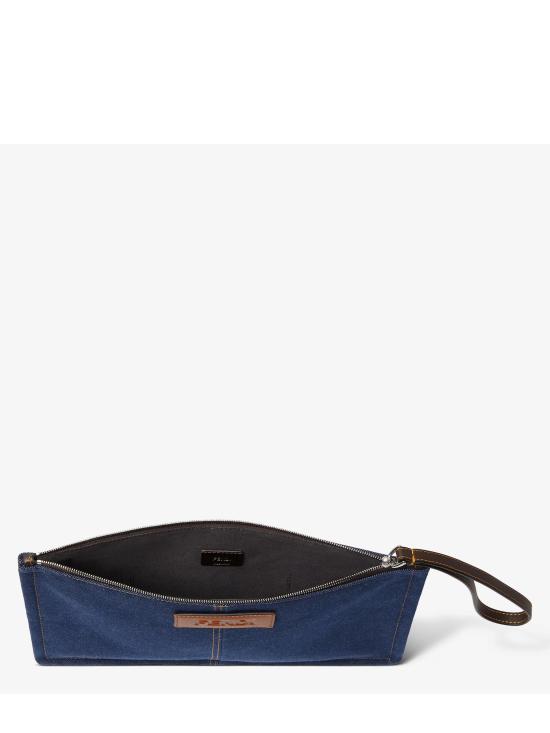 26FW 펜디 클러치/파우치 7N0134B08Z F1X9D Blu - FENDI