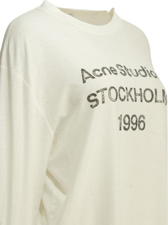 26FW 아크네 스튜디오 에든 U 1996 티셔츠 CL0424AEG White - ACNE STUDIOS