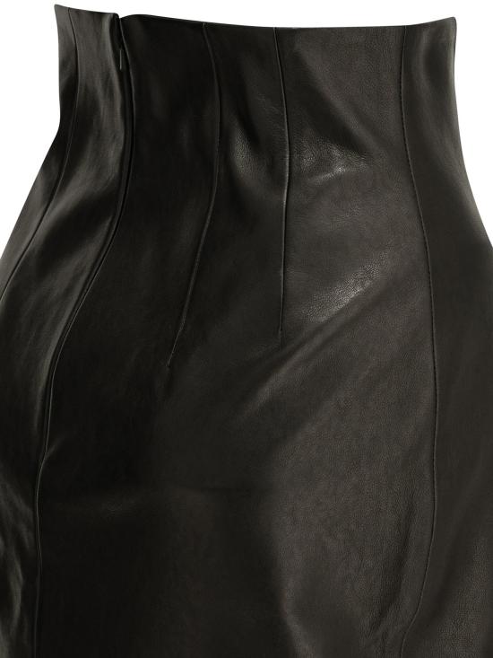 26FW 케이트 롱 스커트 4108729200 Black - KHAITE