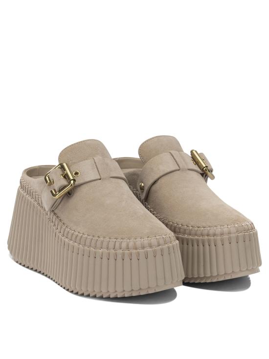 26FW 끌로에 뮬/슬리퍼 CH26A13CMS20H Beige - CHLOE
