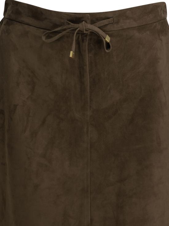 26FW 에스막스마라 미디 스커트 2629406011600SMMGAZZA001 Brown - 'S MAX MARA