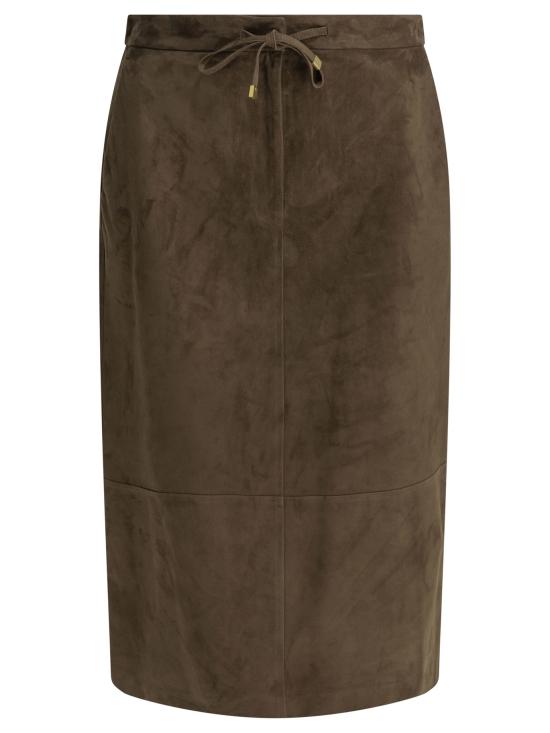 26FW 에스막스마라 미디 스커트 2629406011600SMMGAZZA001 Brown