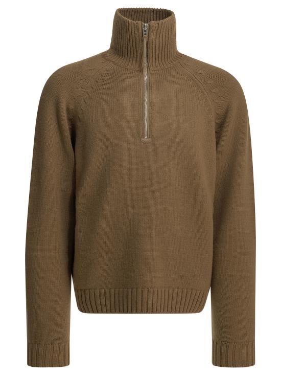 26FW 톰포드 집업 니트 KFL017YMW167EBN Brown
