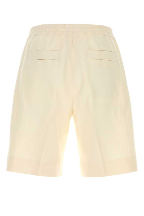 26SS 에르메네질도제냐 스트레이트 팬츠 RUHI35A3TB14 N01R White - ERMENEGILDO ZEGNA