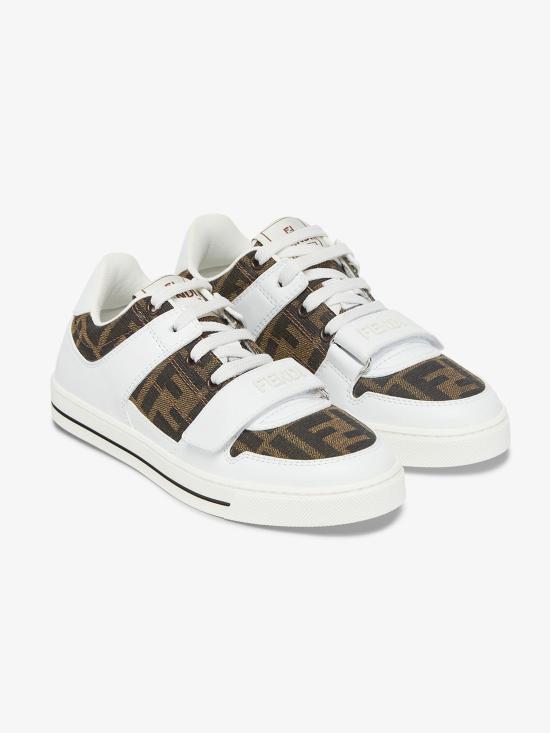 26FW [키즈] 펜디 스니커즈 JMR476AHGY F0C1A - FENDI