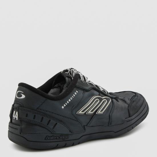 26FW 발렌시아가 햄튼스 미디움 원 아웃 스니커즈 841765 WCURB1000 Black - BALENCIAGA