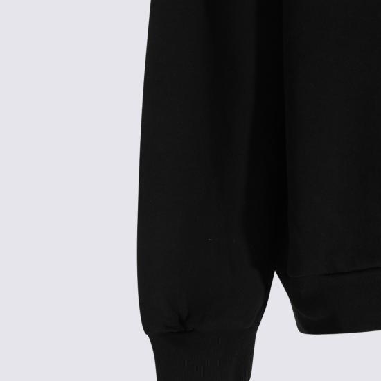 26FW 발렌시아가 팜트리 그래픽 스웻셔츠 A0016M TUVR11000 Black - BALENCIAGA