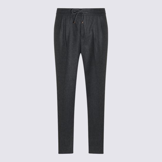 26FW 브루넬로 쿠치넬리 트레이닝/조거 팬츠 M038PE1710 C004 Dark grey