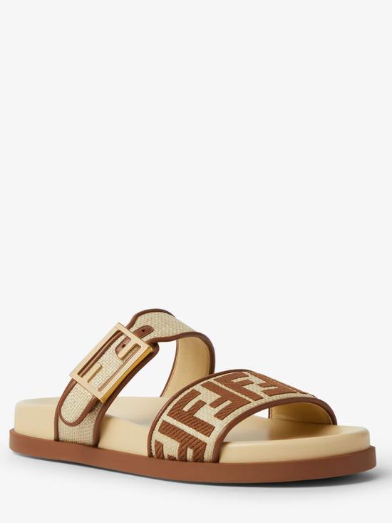 26FW 펜디 뮬/슬리퍼 8X8710ABN3 F1WQJ Beige - FENDI