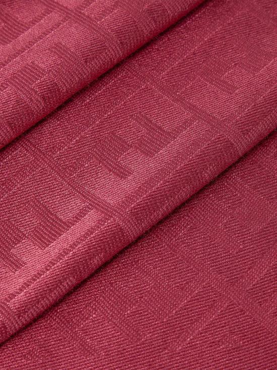 26FW 펜디 오가닉 실크 울 FF 숄 FXT069AJW7 F0GGG Rosso - FENDI