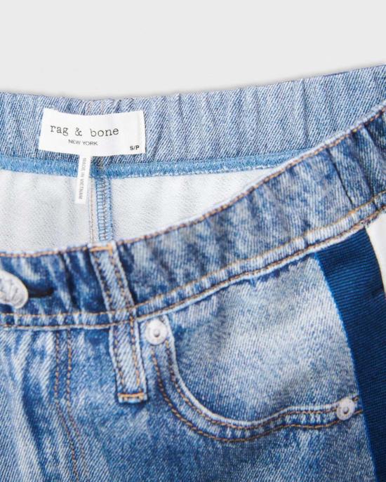  랙앤본 데님 팬츠 Rag & Bone RB Miramar 스포츠 스트라이프 트랙 팬츠 - RAG & BONE