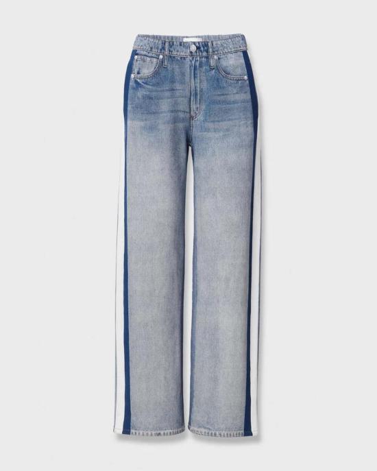  랙앤본 데님 팬츠 Rag & Bone RB Miramar 스포츠 스트라이프 트랙 팬츠 - RAG & BONE