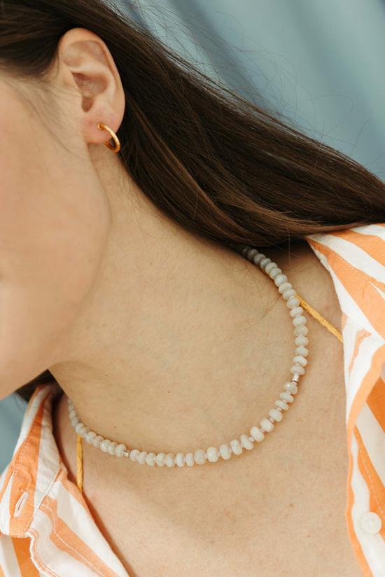  시에라 윈터 주얼리 목걸이/팬던트 하프 문 베이 목걸이 - SIERRA WINTER JEWELRY